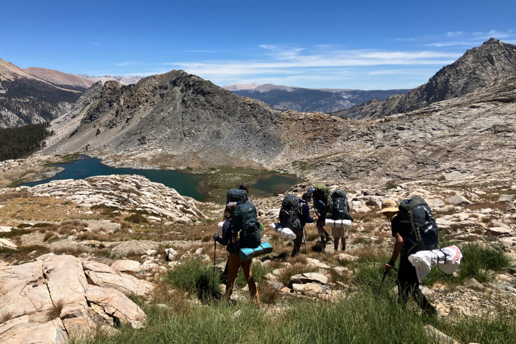 Courtright Reservoir and Sierra National Forest